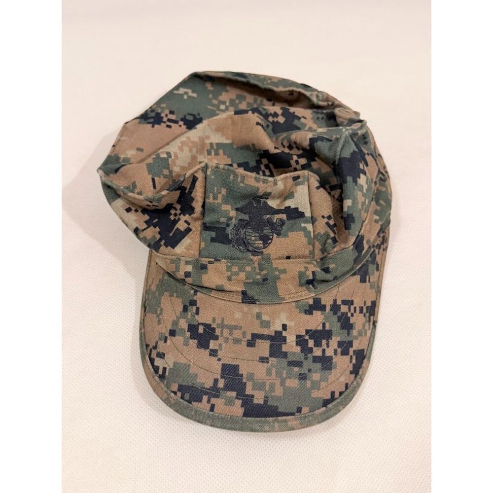 USMC Digital Camo Utility Cover Hat - Marine Corps